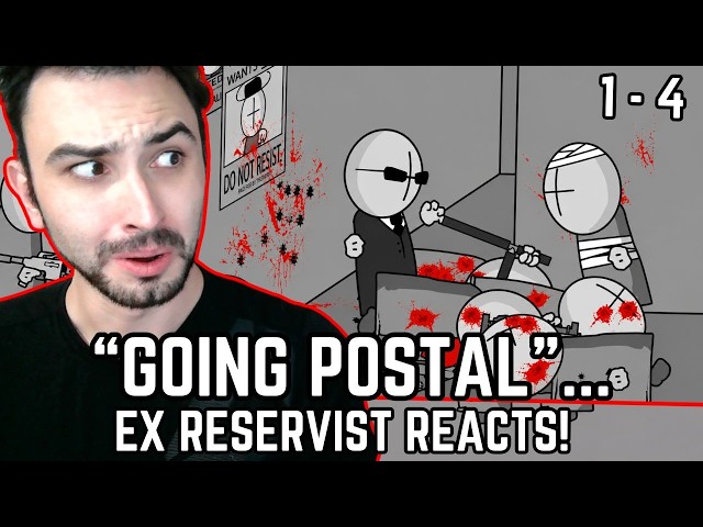 THIS IS PEAK ANIMATION! - Ex Reservist Reacts to MADNESS COMBAT! (1-4)