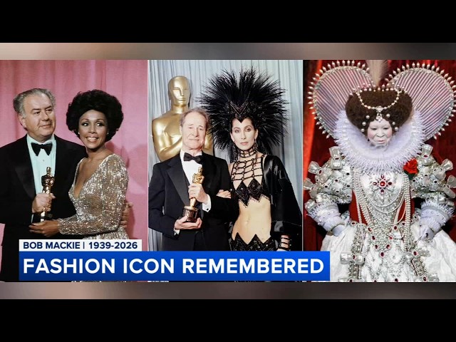Bob Mackie, fashion designer to the stars, dies at 87