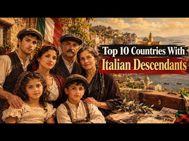 Which Country Has The Most Italian Ancestry? Top 10 Countries With Italian Descendants