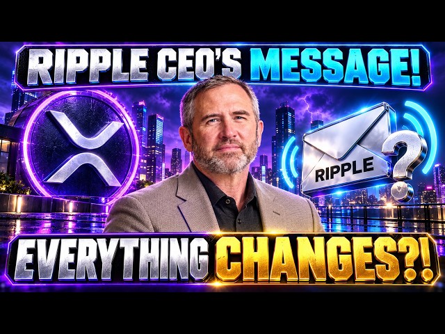 XRP: RIPPLE CEO HAS A MESSAGE FOR US... YOU HAVE NO IDEA HOW BIG THIS WILL BE!