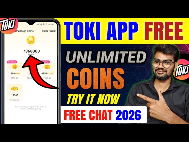 Toki app free coins | How to chat for free on Toki app | How to increase coins in Toki app | Toki...