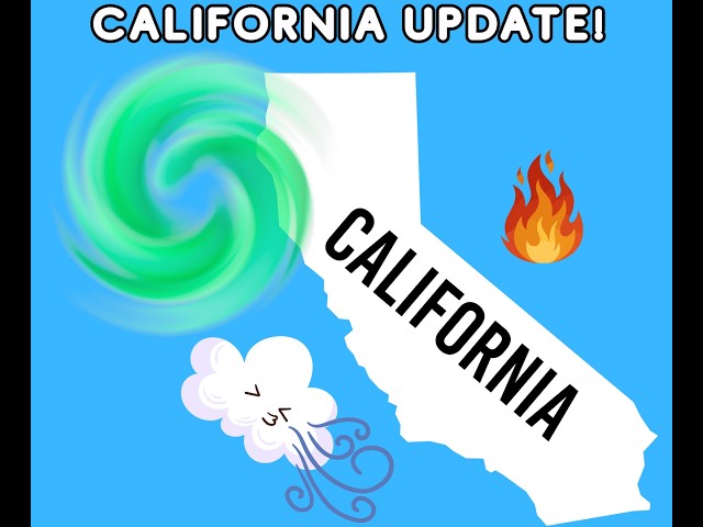 California Weather: Upper Level Low and Extended 4cast!