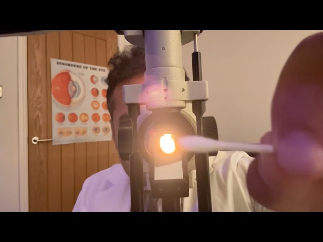 ASMR: Visiting Optometrist for Foreign Body Removal