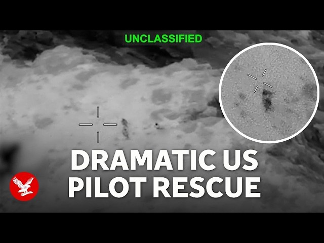 US pilot survived for two days behind enemy lines with broken back after Iran shot down plane