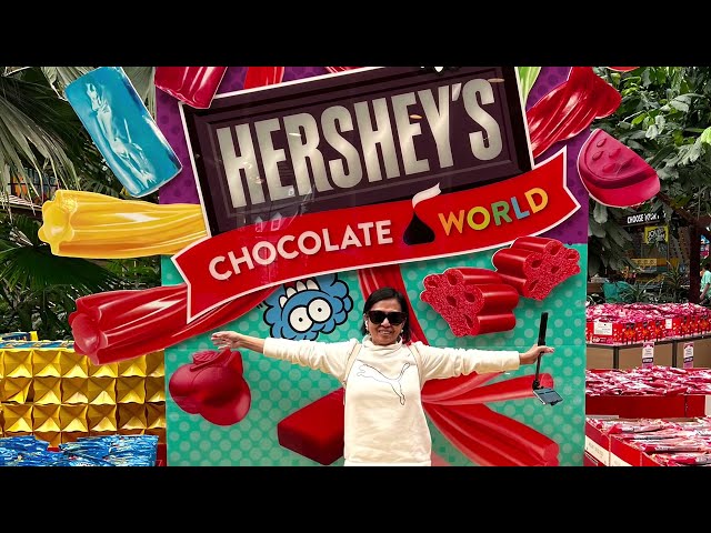HERSHEY’S Chocolate World, Pennsylvania; Hershey's Chocolate Factory Tour