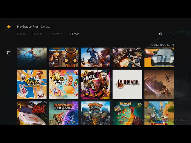PlayStation Plus Deluxe / Premium - All Games List A-Z (2025)