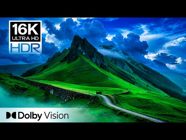 ULTIMATE COLOR 16K HDR | The Most Vibrant Dolby Vision 120FPS Display Test