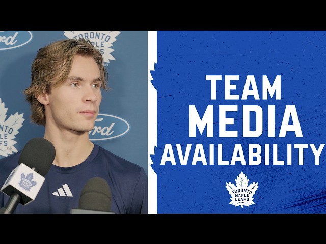 Maple Leafs Group 1 Full Media Availability | Training Camp | September 17, 2026