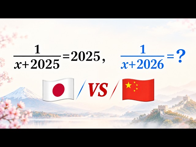 🇯🇵 Japan vs 🇨🇳 China: Which Math Method Is Better?🤔 #maths  #mathematics  #math #mathura #mathtricks
