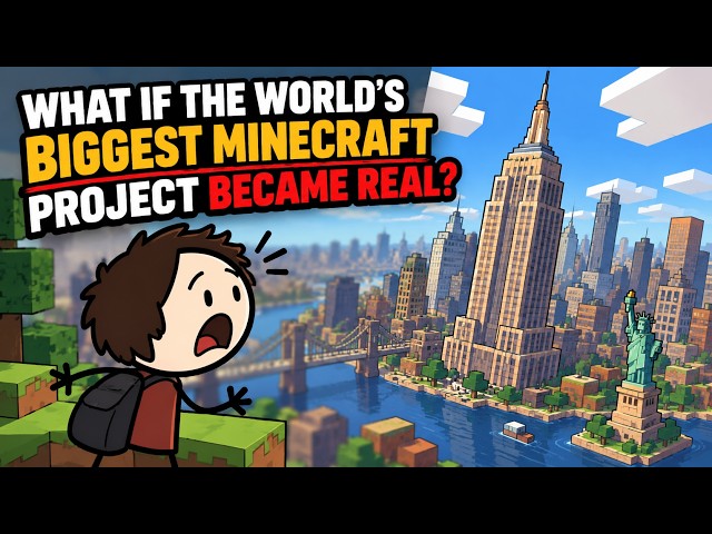 What If Minecraft’s 1:1 Earth Became Real?