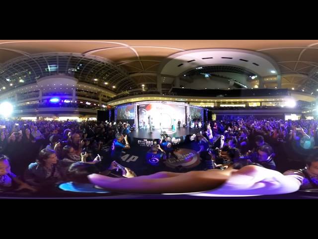 360° of TeamCap at Captain America: Civil War event at Marina Bay Sands
