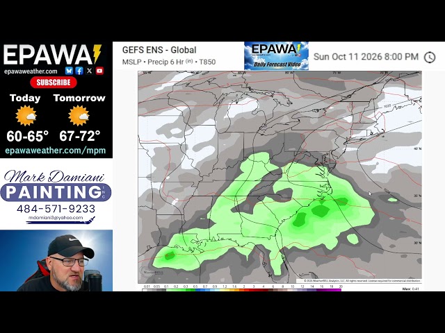 Tuesday October 6th, 2026 video forecast