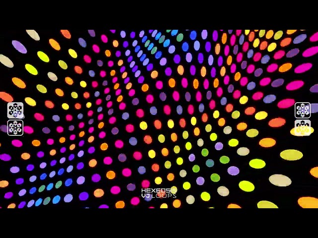 hexeosis VJ loops – CIRCLE GRID PACK 02