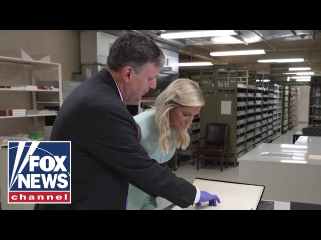 SEE IT: ‘Fox & Friends’ gets firsthand look at National Archives
