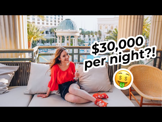 Tour Of $30k PER NIGHT Villa at Caesars Palace, Las Vegas 🤑🇺🇸