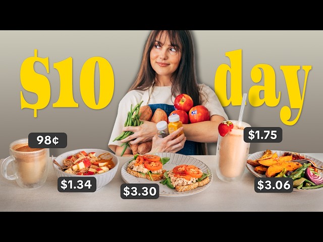 I ate healthy anti-inflammatory whole foods for $10 a day