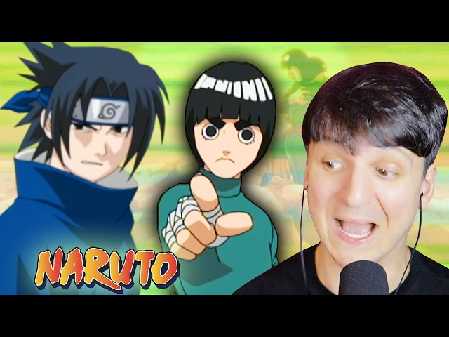 NARUTO 1x22 Reaction and Commentary: Rock Lee vs. Sasuke! (dub)