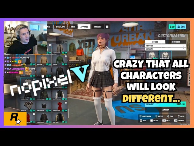 "ALL THESE UI FEATURES ARE PROMISING!" 🔥xQc Amazed by the Latest NoPixel V Dev Blogs I GTA RP