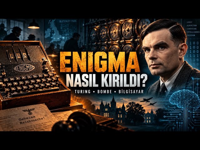 Enigma Nasıl Kırıldı? Alan Turing’den Mantık Kapılarına Bilgisayarın Doğuşu