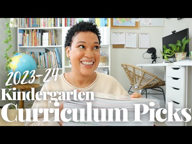 OUR KINDERGARTEN HOMESCHOOL CURRICULUM PICKS FOR 2023-2024 YEAR