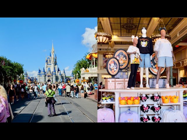 Magic Kingdom Main Street USA 2026 Shopping Walkthrough in 4K | Walt Disney World October 2026