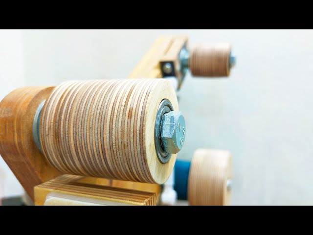 DIY Belt Grinder Wheels - Sander Wheels Without Lathe