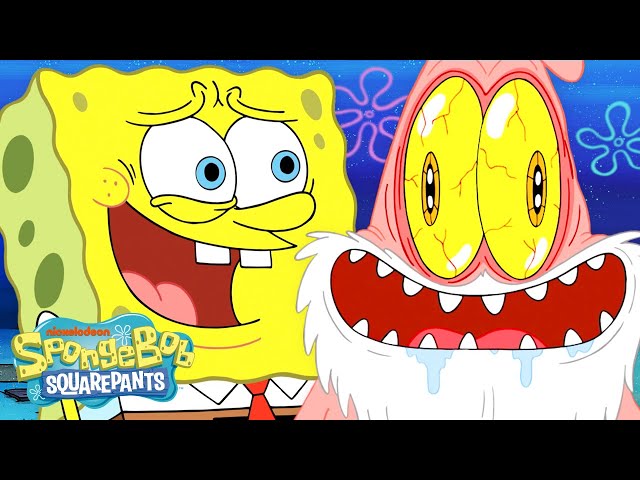 Patrick Can't Sleep! 😩 | Full Scene | SpongeBob