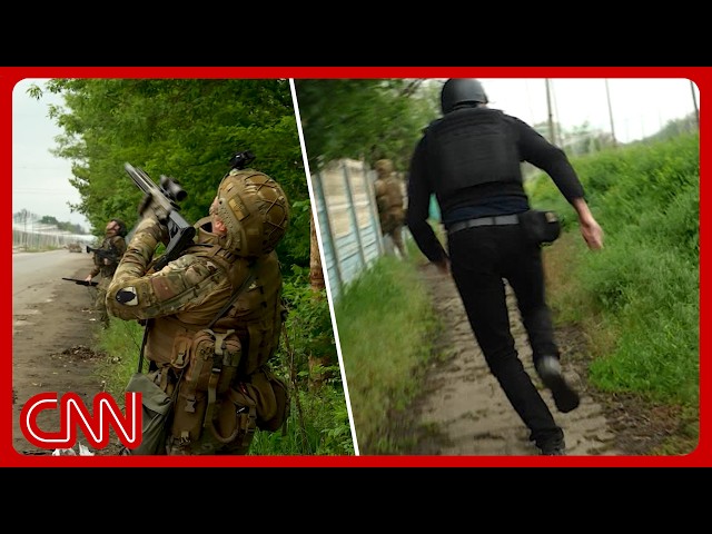 Russian drones attack CNN 14x at Ukraine's 'Road of Life'