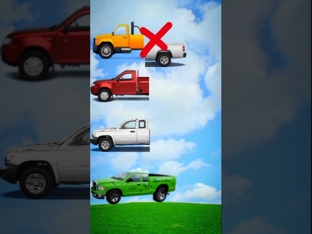 Can You Spot the Right Truck? 🧐🚗 ! : #trucks #gaming #quiz #puzzle #gameplay #usa #kiddoarcade