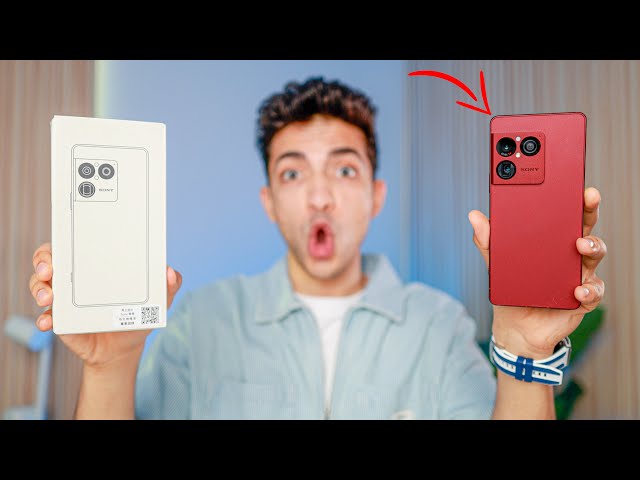 I bought the new Sony phone🤯🔥🔥 and I can't believe what I just saw!!!