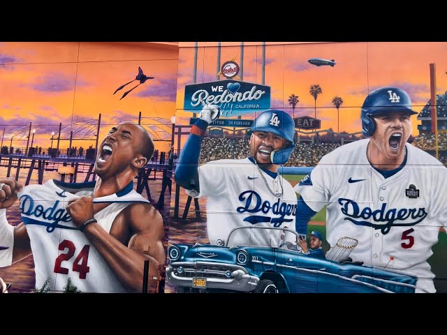 LA Dodgers Mural Locations Map
