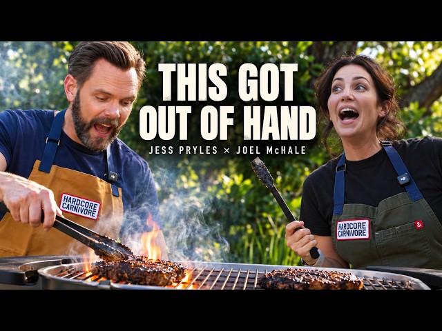 Grilling the perfect steak with Joel McHale