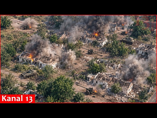 Russian weapons struck by Ukrainian drones — powerful blasts rock positions