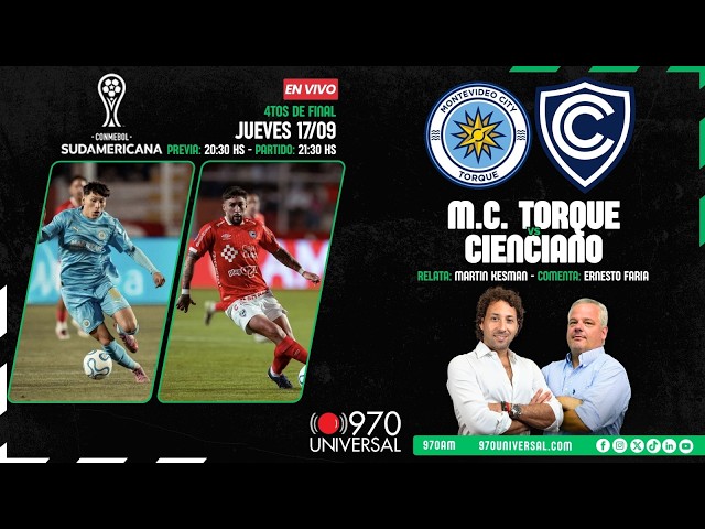 M. C. TORQUE VS CIENCIANO - 970 UNIVERSAL