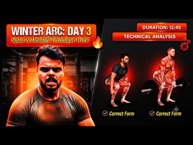Squat और Deadlift का सही तरीका: कम मेहनत, ज्यादा Power!