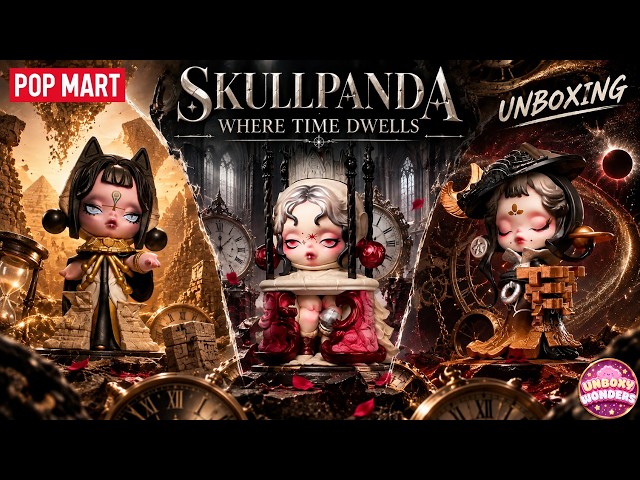 Unboxing Pop Mart SkullPanda Where Time Dwells #unboxing #skullpanda