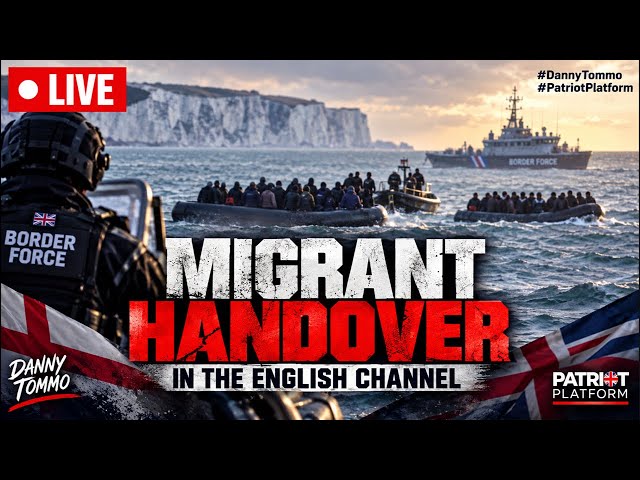 LIVE: Tracking Migrants in the English Channel #DannyTommo #PatriotPlatform
