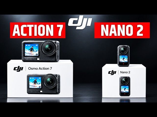 DJI Action 7 & Nano 2 November 2026 Announcement - Biggest Sensor Upgrade!