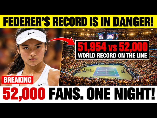 WTA In SHOCK As Eala CHASES Federer's 51,954 World Record!