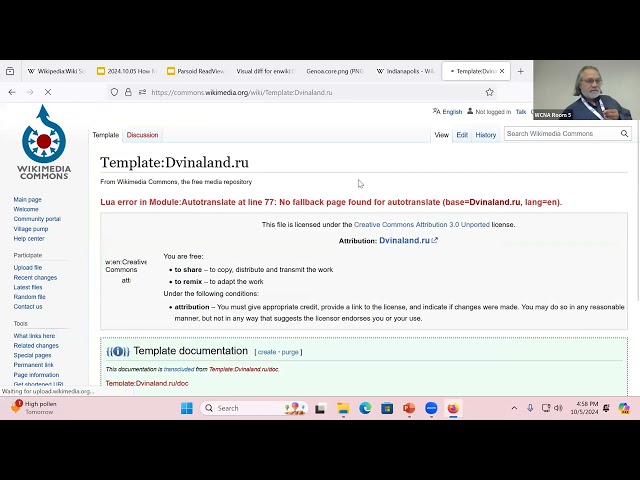 WCNA 2024 Lightning talk: Maintaining Lua modules on Commons