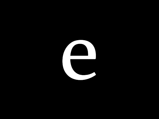 e