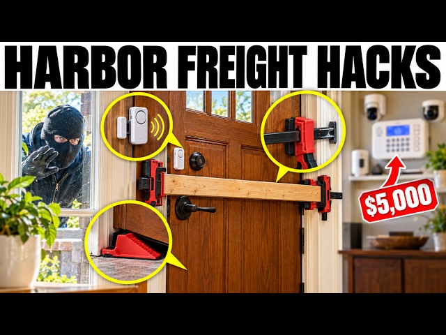 20 Cheap Harbor Freight Items That Make $5,000 Security Systems Look Like a Scam