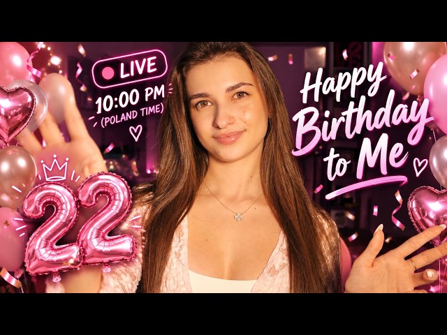 Birthday Stream🎁🥳Asmr in Live💋Asmr Darri