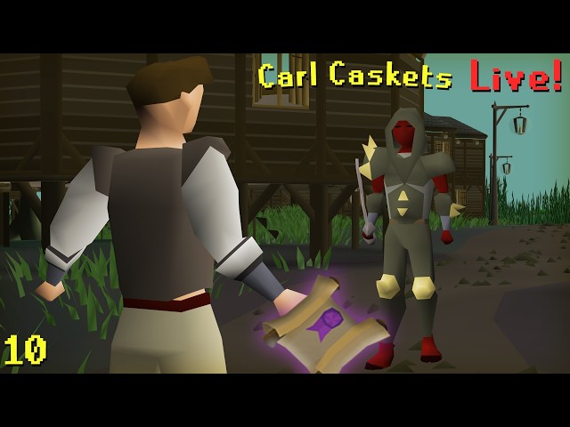 Carl Caskets uses never seen slayer techniques! Rune boots grind (80 slayer step)!