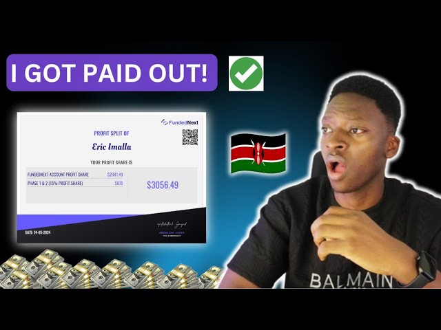 My First FundedNext Payout (Kshs. 400,000)/ Forex Trading In Kenya / How To Withdraw From PropFirms