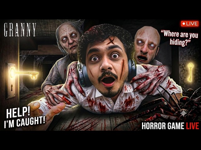 HORROR GAME GRANNY 🔥 #granny #shortslive #granny  #shorts #live #gaming  #ericislive