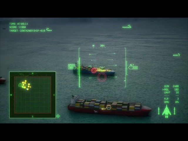 Ace Combat 8 - Mission 16: Singer - Ace Difficulty S Rank Walkthrough