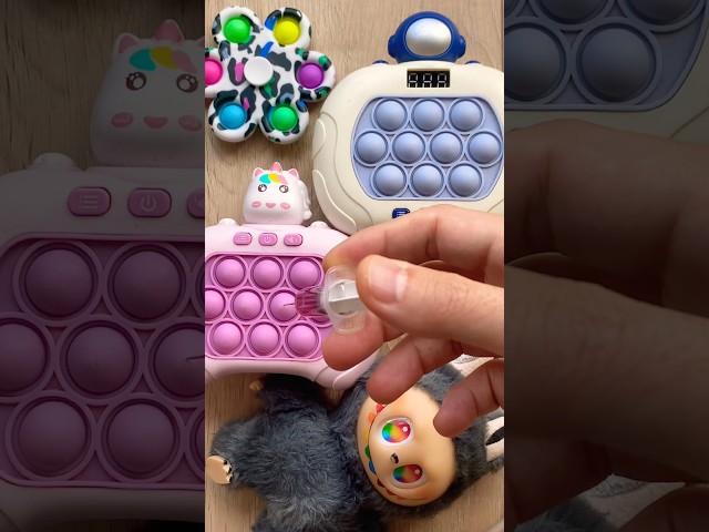 Labubu Popit Injection! 💩💩💩 #satisfying #squishy #labubu #popit #asmr #shorts