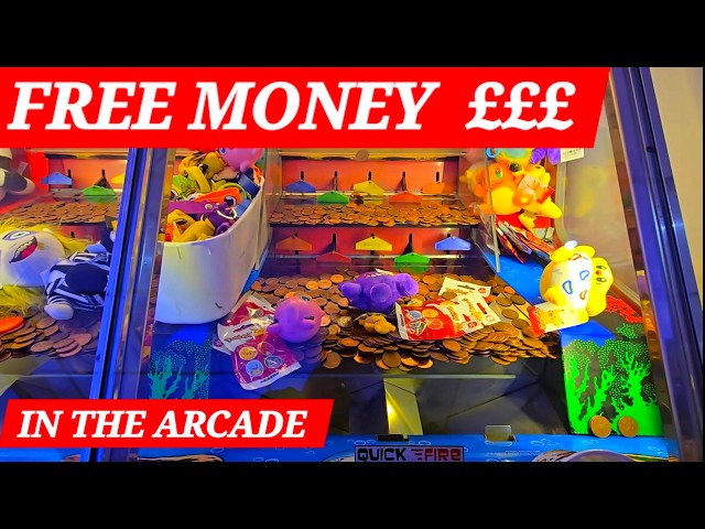 Yes! we get free money in the arcade. Uk holiday resort bridlington. 