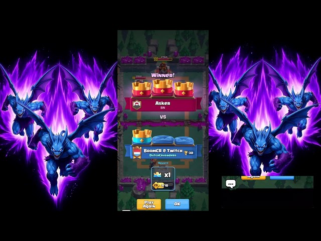 BoomCr pushing mid-ladder like a mid ladder manace on Clash Royale